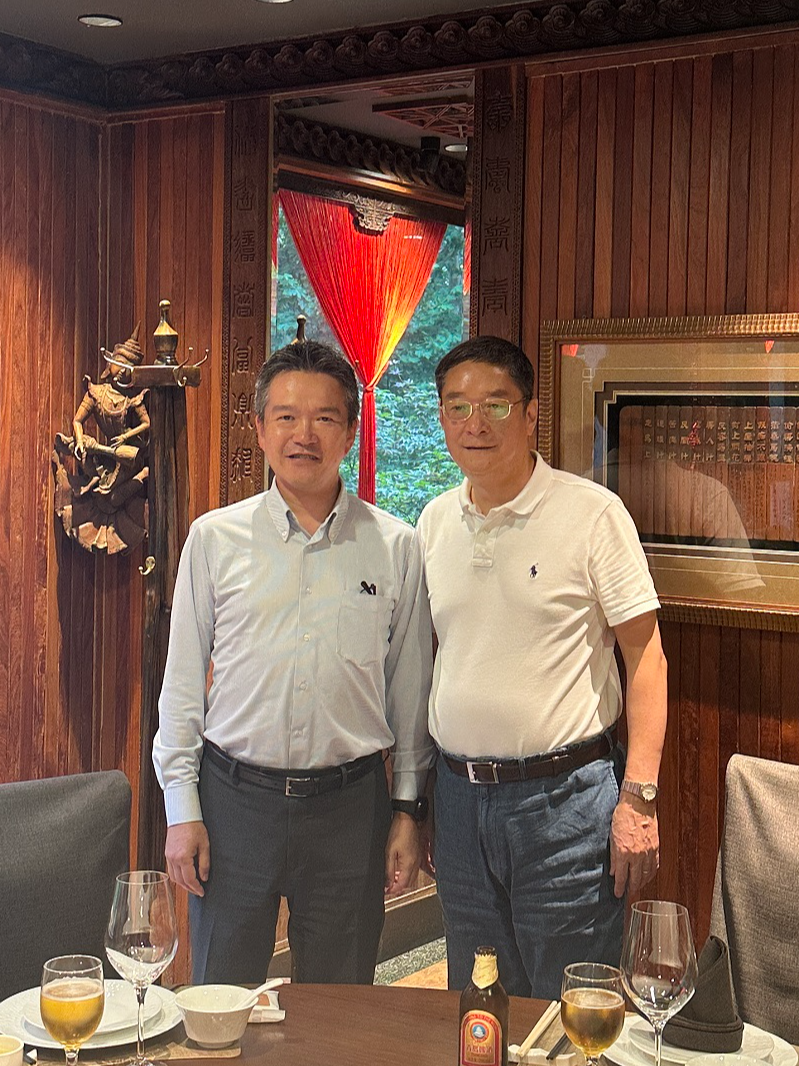 蔡建新总经理与4月1日到任的丸红（上海）有限公司董事长、总经理米谷阳一先生会面